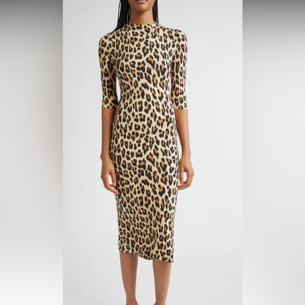 Alice + Olivia leopard dress